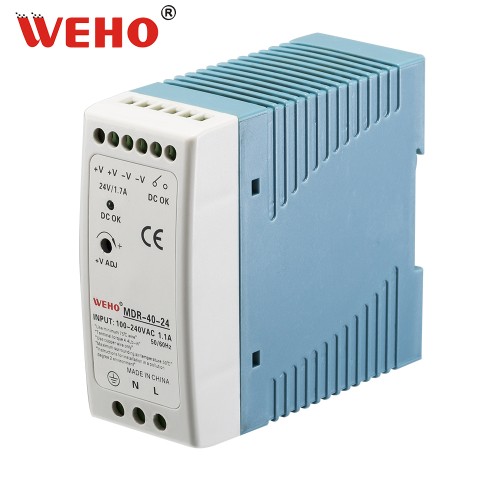 WEHO 40W single output DIN Rail switching power supply