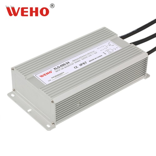 Waterproof IP67 Constant Voltage Switching Power Supply AC 180-264V DC 24V 36V 48V LED Driver 650W
