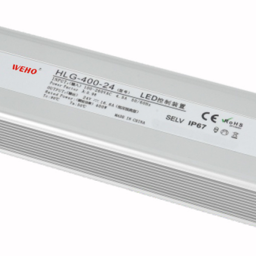 HLG-400 400W 12V 24V 36V 48V Waterproof Ip67 Led Power Supply With PFC