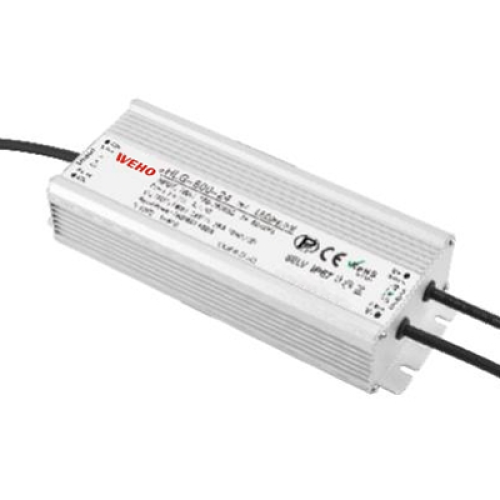 HLG-600 Waterproof Ip67 AC to DC Led Driver With PFC