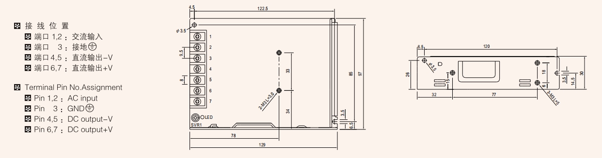 Overall dimension07 lrs 100