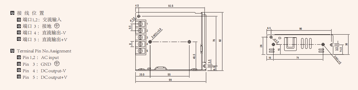 Overall dimension07 lrs 60