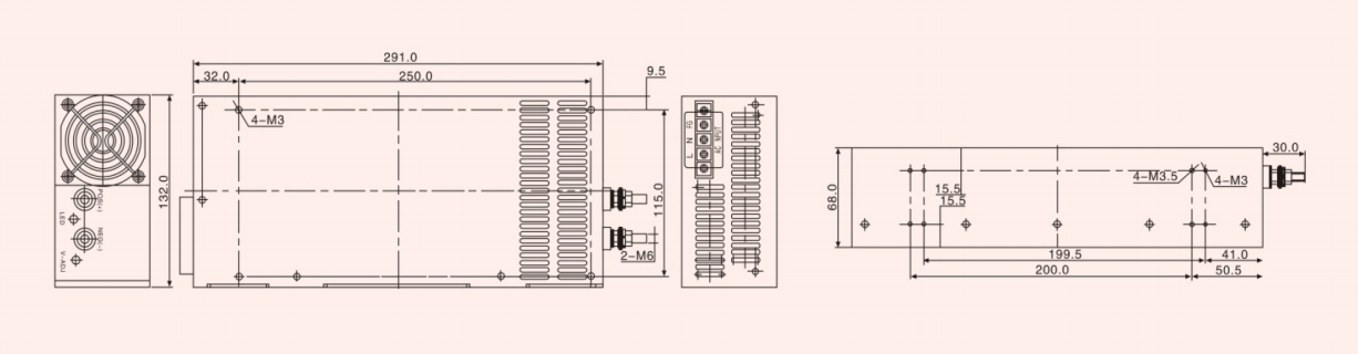 Overall dimension s 1500