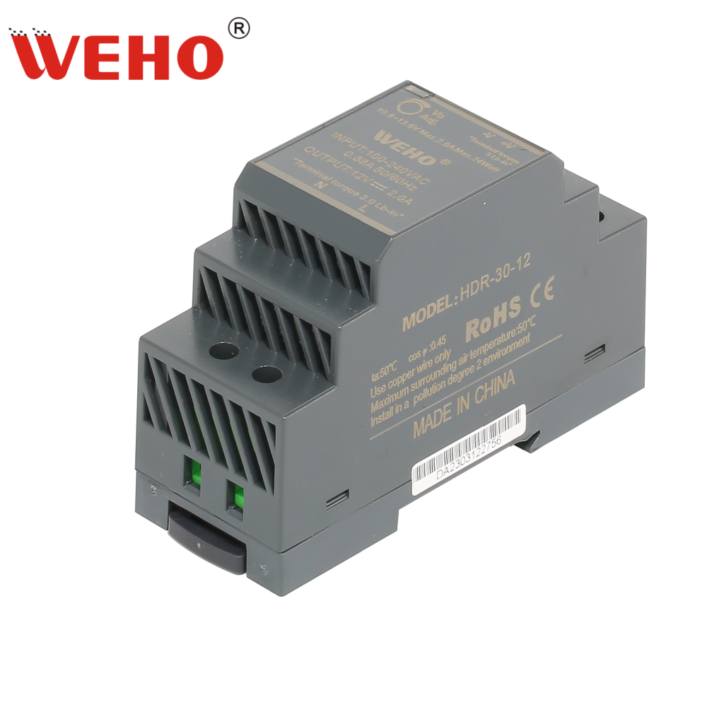 HighEfficiency 30W Single Output Power Supply WEHO