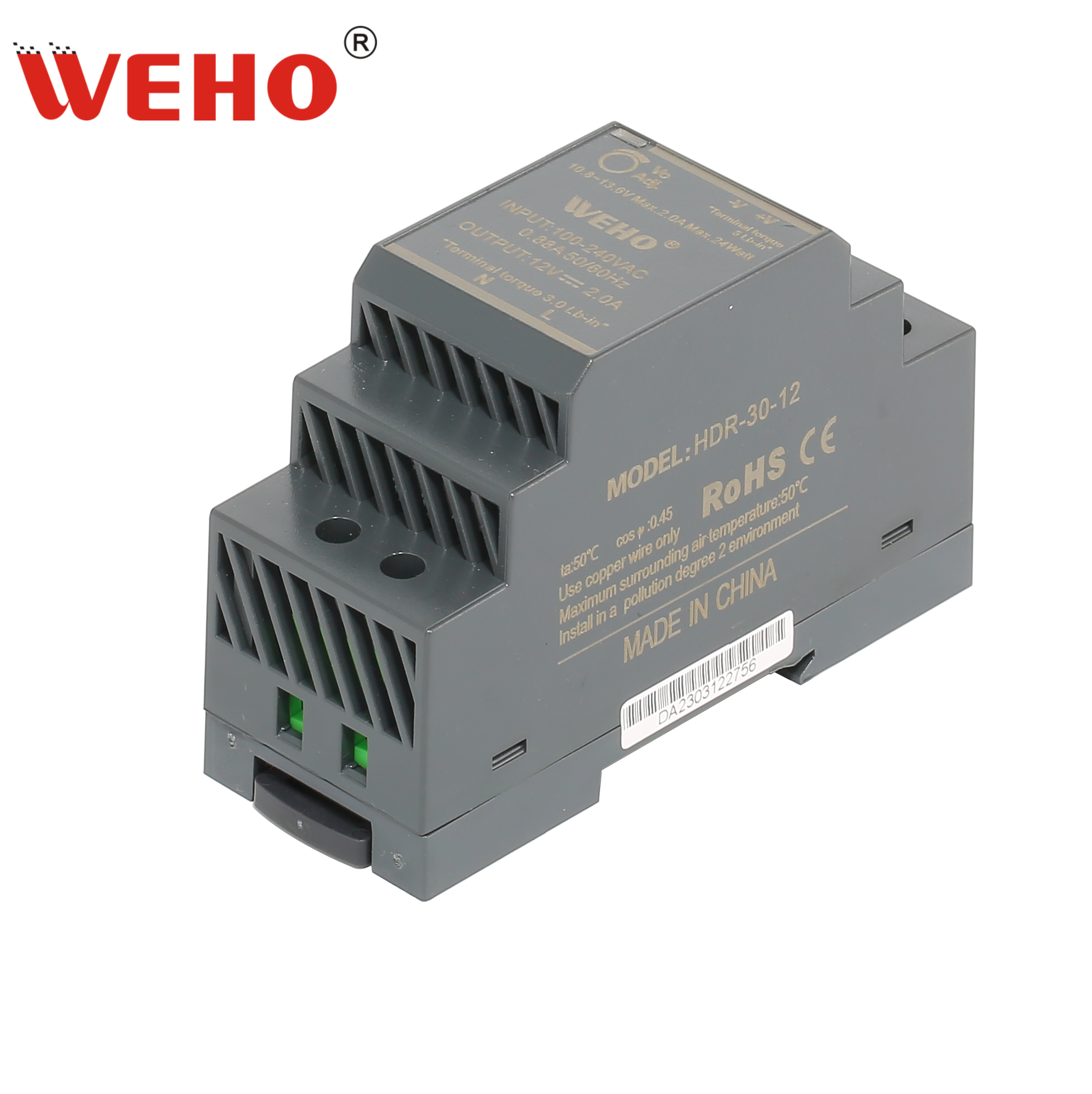 HDR-30W Single Output Power Supply
