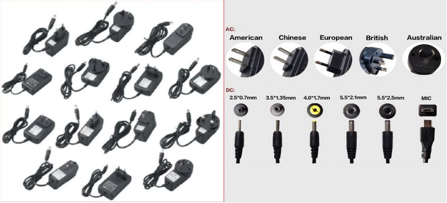 Types of power adapters
