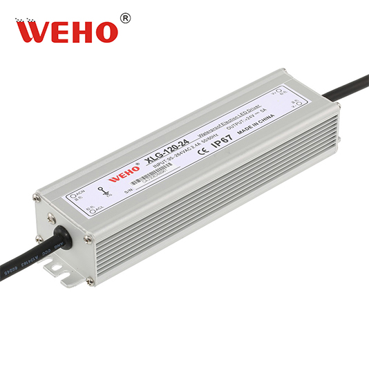 120W LED driver AC 95-264V DC 24V 36V 48V Waterproof IP67 Switching Power Supply