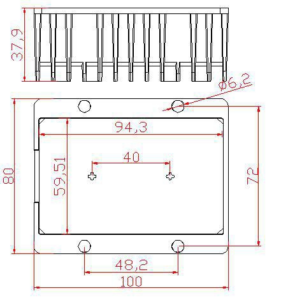 12V to 19V 20A 380W DC to DC Converter  title=