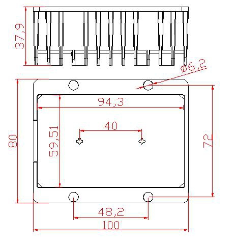Isolated Buck-Boost 12V 25A 300W DC to DC Converter  title=