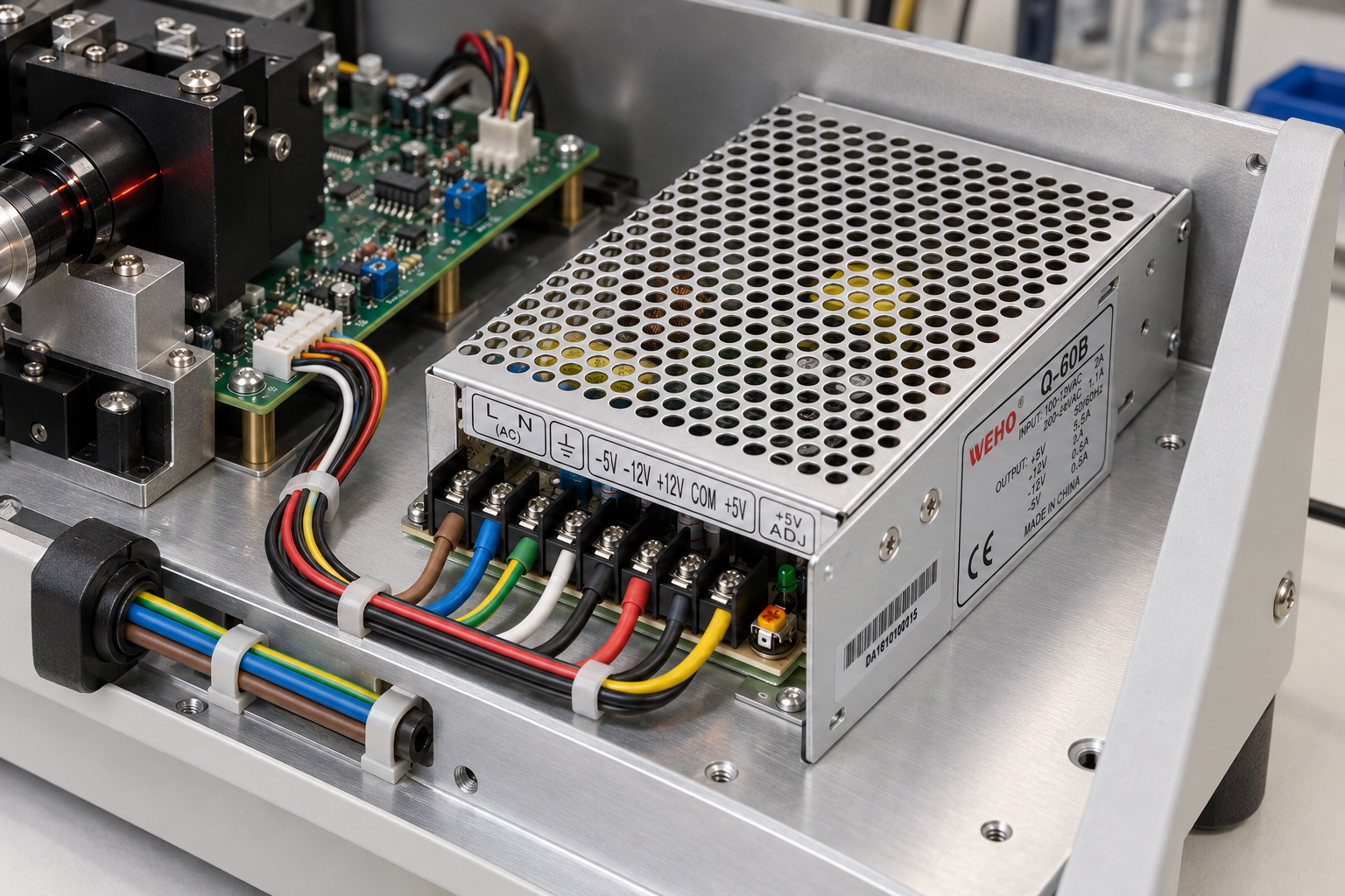 Q-60W Analytical Instrument Rails: Map the Q-60B Outputs and COM Before Integration 1 Q-60W Analytical Instrument Rails: Map the Q-60B Outputs and COM Before Integration title=