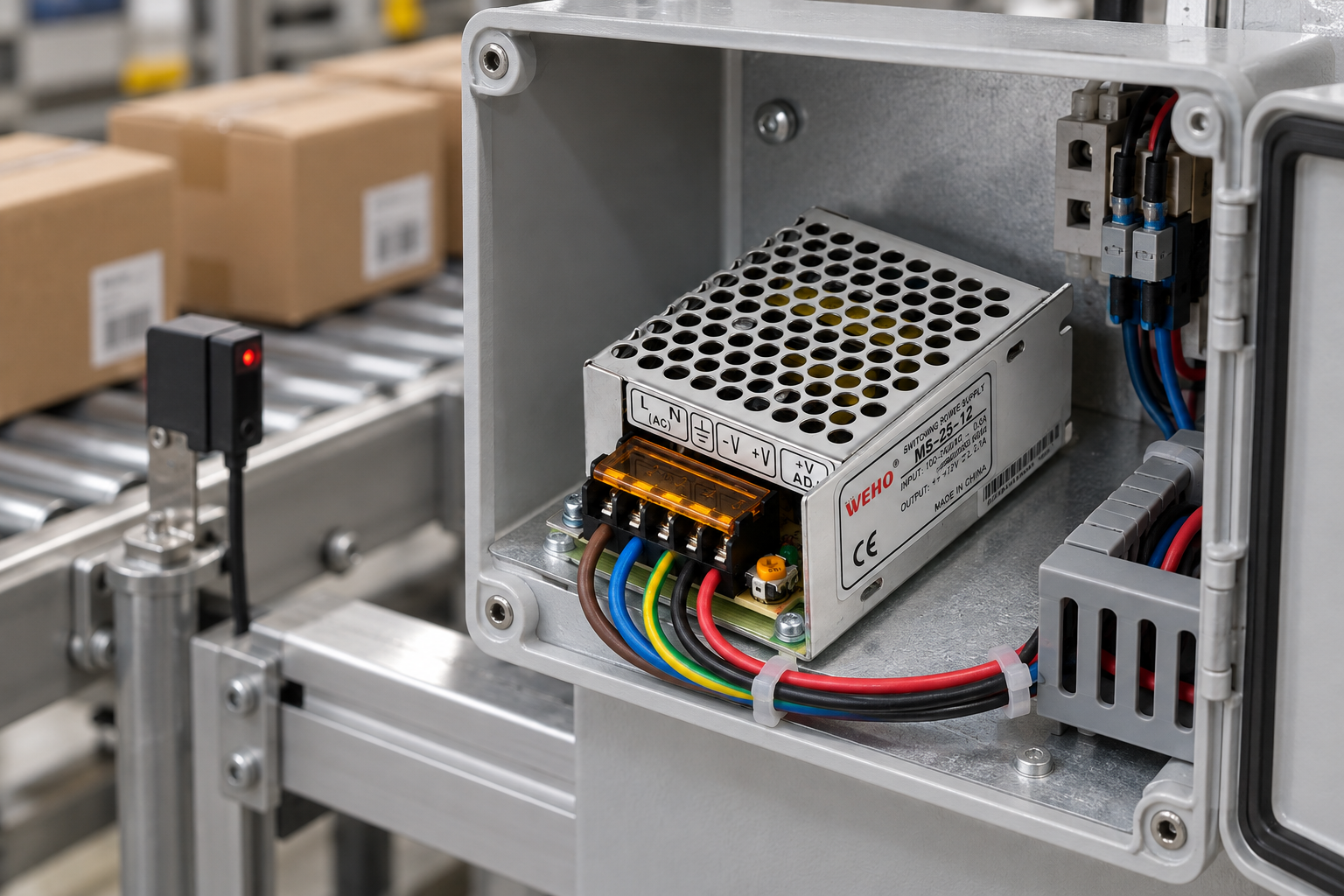 MS-25W Miniature Supply for Junction Boxes: Specify the Complete Assembly 1 MS-25W Miniature Supply for Junction Boxes: Specify the Complete Assembly title=