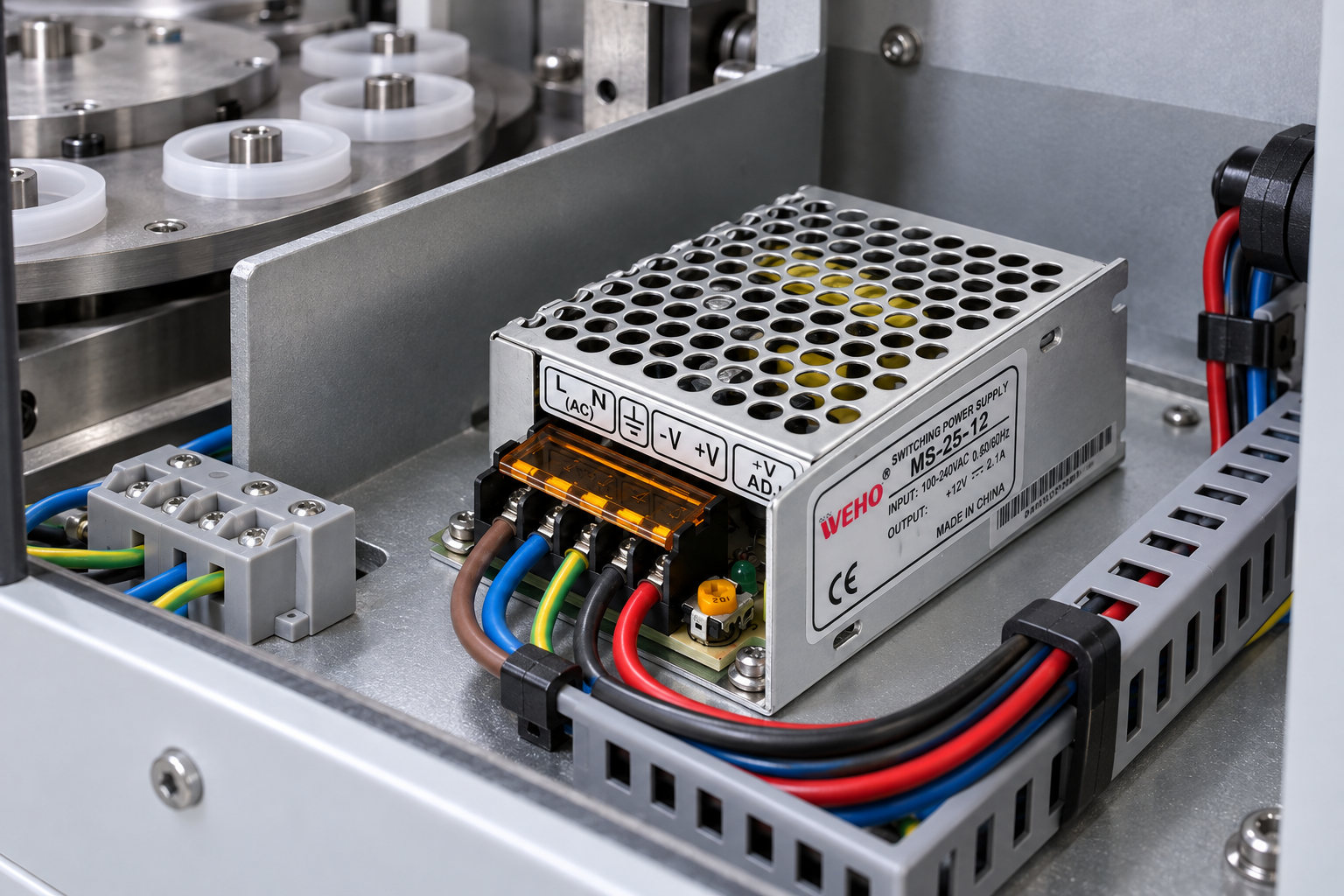 MS-25W Miniature Supply for Junction Boxes: Specify the Complete Assembly 3 MS-25W Miniature Supply for Junction Boxes: Specify the Complete Assembly title=