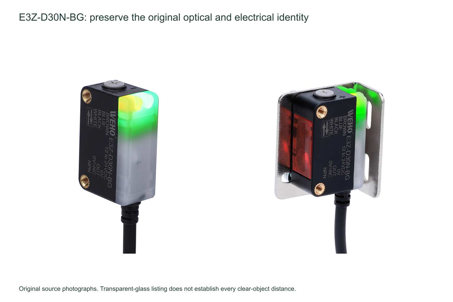 Transparent Object Sensors: Specify the Sample Before the Order 2 Transparent Object Sensors: Specify the Sample Before the Order title=