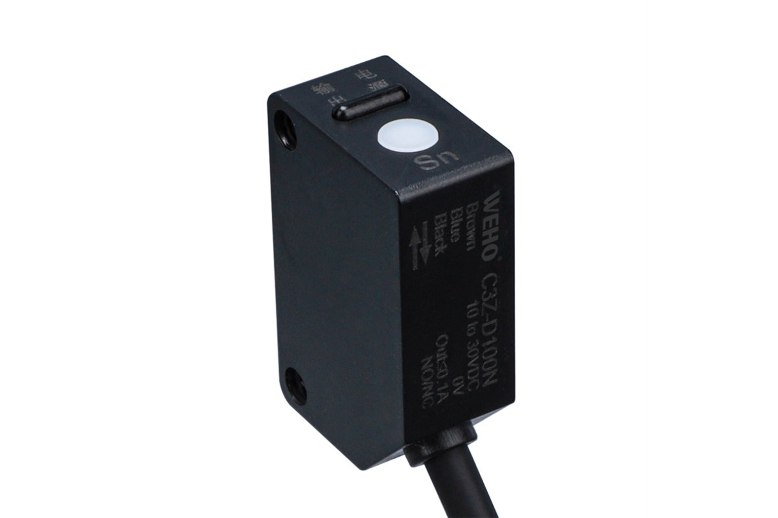 C3Z-D100 Photoelectric Sensor Setup: Check the Real Target Before Selecting a Range 3 C3Z-D100 Photoelectric Sensor Setup: Check the Real Target Before Selecting a Range title=