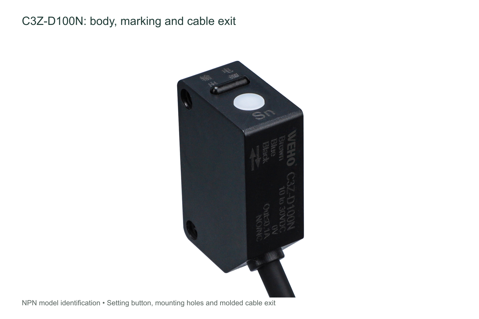 C3Z Sensor Cables and Connectors: Specify the Interface Before Ordering 3 C3Z Sensor Cables and Connectors: Specify the Interface Before Ordering title=